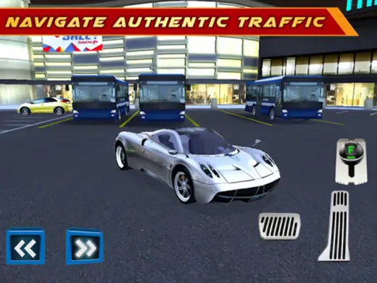 Shopping Mall Car Driving 2 android App screenshot 1