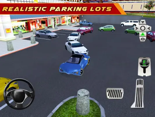 Shopping Mall Car Driving 2 android App screenshot 2