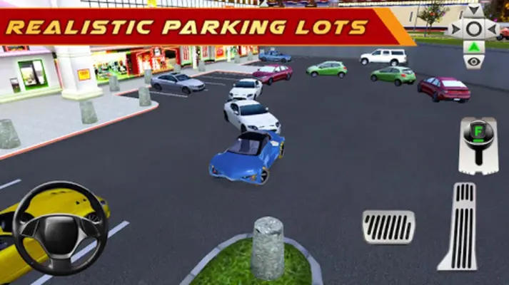 Shopping Mall Car Driving 2 android App screenshot 7